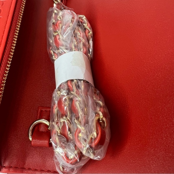 Bebe Sophia Quilted Small Cherry Red Crossbody Bag | NEW/NWT!!♥️♥️ - Picture 11 of 16